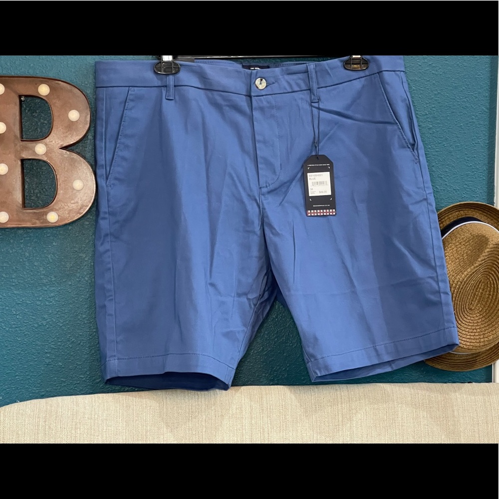 Ben Sherman Size 38” Waist Shorts in Blue NWT